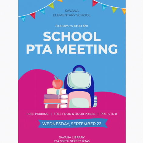 PTA School Meeting 1